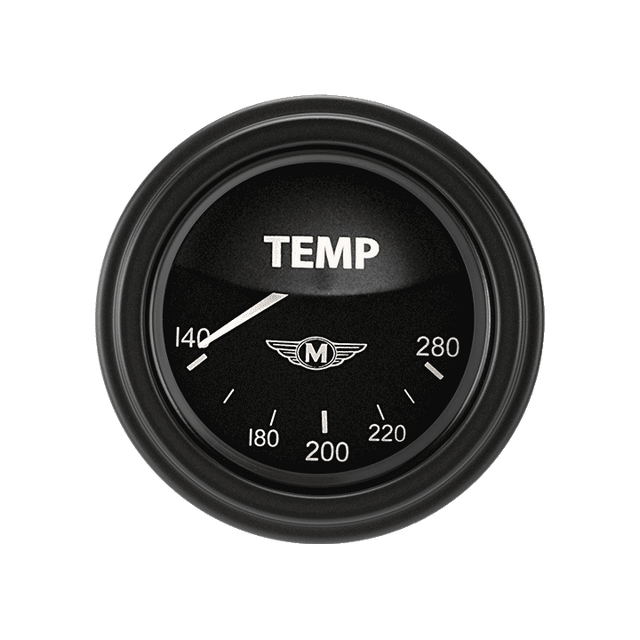 Classic Instruments Moal Bomber 2 1/8" Temp - MA26BLF