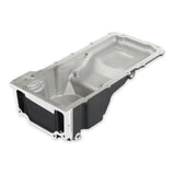 Holley 302-3BK GM LS Swap Oil Pan - Black - Most Front Clearance