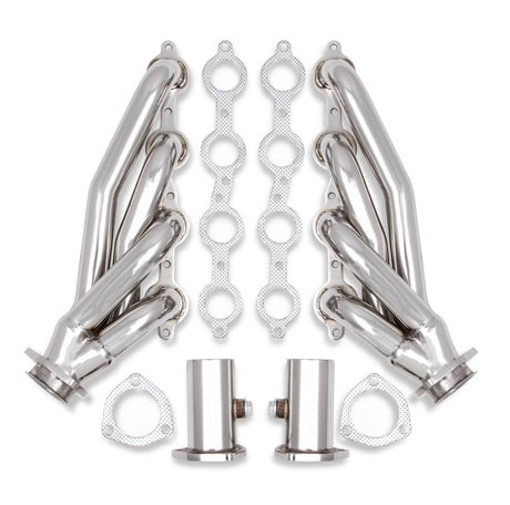 Flowtech Shorty Headers - Polished - 11576FLT