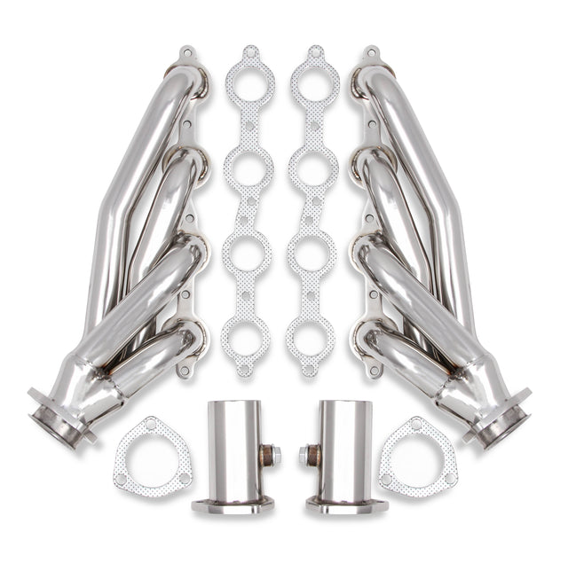 Flowtech Shorty Headers - Polished - 11576FLT