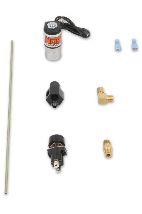 NOS -4AN Nitrous Bottle Purge Valve-Black - 16030BNOS