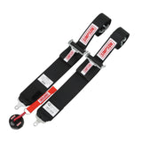 Simpson 29102BKH LCL 62" Lap FM 5-Point PU Harness Black - 29102BKH