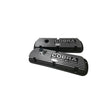 Scott Drake Aluminum Valve Covers with Cobra Powered By Ford Logo Black - S2MS-6A582-A-B