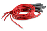 MSD Super Conductor Spark Plug Wire Set, 8 Cyl Multi-Angle Plug, Socket/HEI - 31199