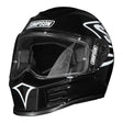 Simpson Motorcycle Speed Bandit Helmet - 12 O'clock Black - Small - SPB121SM