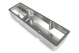 Holley 241-287 GM Licensed Valve Cover - Track Series - SBC - Fabricated Aluminum - Perimeter Bolt - Silver