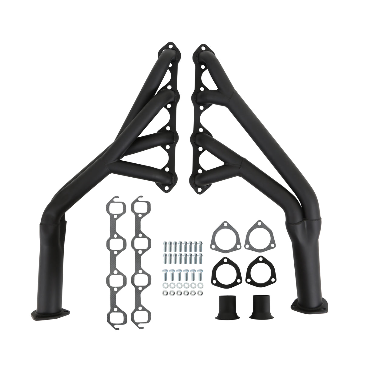 Scott Drake Tri-Y Headers, Black, Painted - C5ZZ-9430-BK