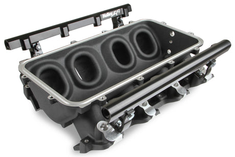 Holley 300-600BK Base Manifold and Rail Kit for Lo-Ram - LS1/LS2/LS6