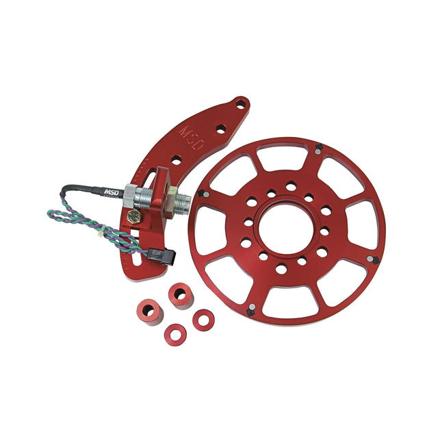 MSD Crank Trigger Wheel Kit - Flying Magnet - Pontiac V8 - 8650