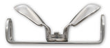 Scott Drake 66-77 Bronco Spare Tire Retainer Plate and Wing Nut Stainless Steel - C8TZ-1424-62-SK