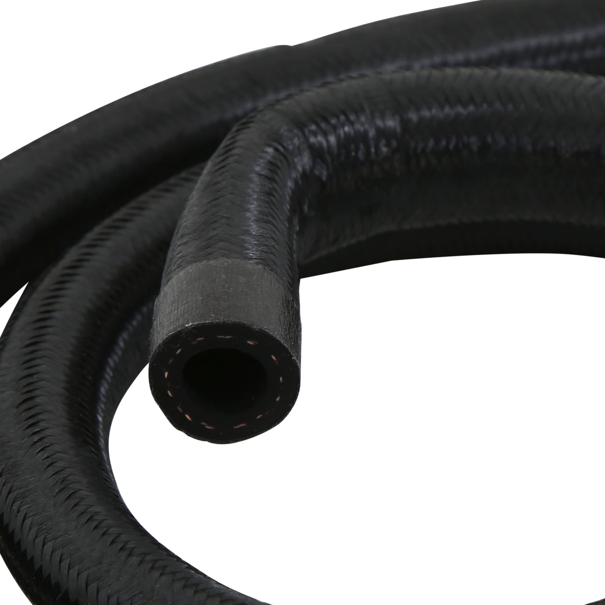 Mr Gasket BLACK BRAID FUEL LINE KIT 3' - 1526B