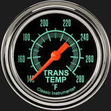 Classic Instruments G/Stock 2 5/8" Transmission Temperature Gauge - GS327SLF