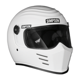 Simpson Motorcycle Outlaw Bandit 3.0 Helmet - White XS - OB31XS