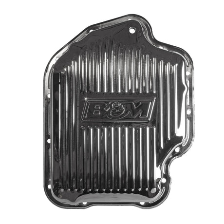B&M Hi-Tek Deep Transmission Pan - Chrome - 20289