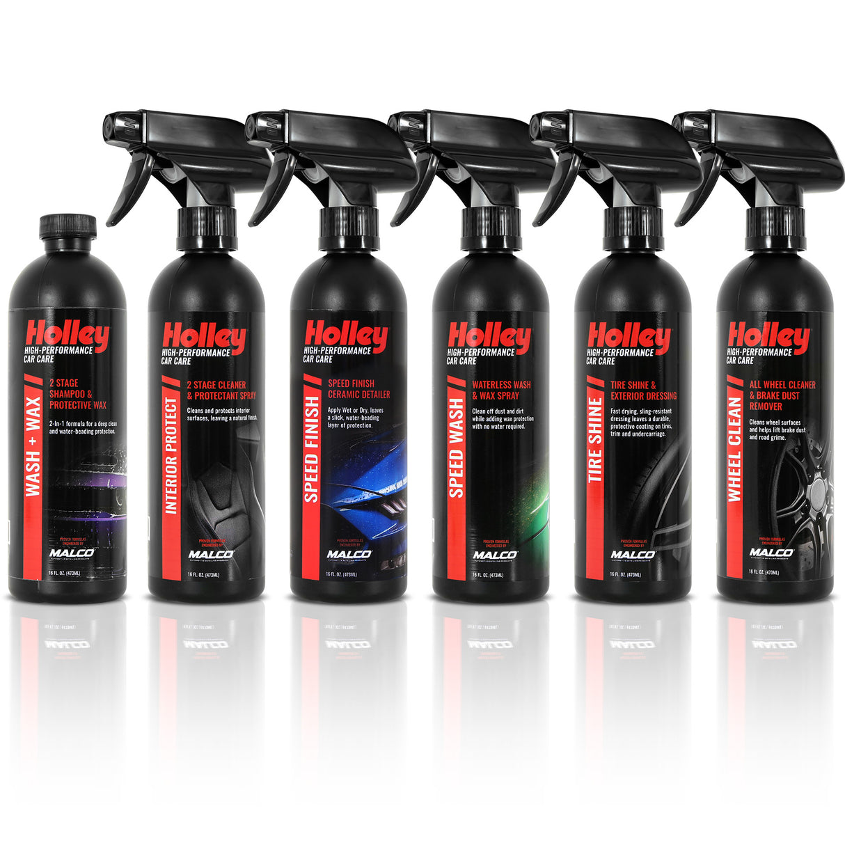 Holley 6-Pack Wash and Detail Bundle - 120-HLYKT-69