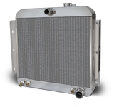 AFCO 1955-56 Chevy Car Aluminum Radiator and Shroud - Chevy Engine - 80163-B-SP-N 80163-S-NA-N
