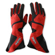 Racequip SFI 3.3/5 Red / Black Long Gauntlet Nomex Race Gloves - Large - 358105RQP