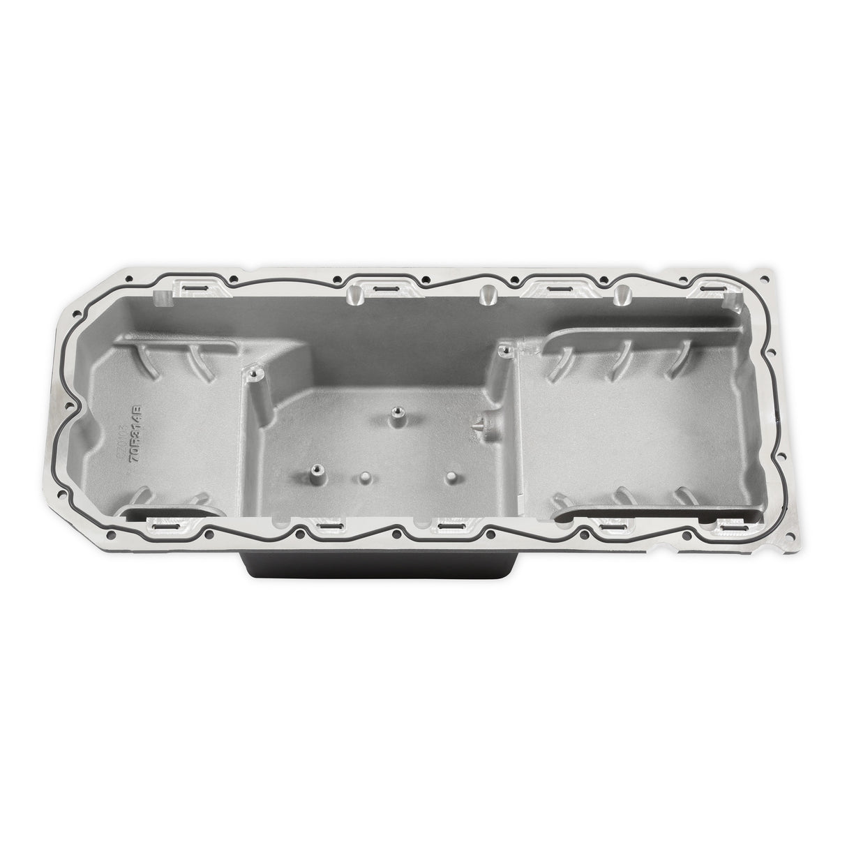 Holley 302-64BK Gen III Hemi Swap Oil Pan - Mid-Sump - Hellcat - Black