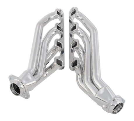 Scott Drake Shorty Header 1-5/8" Silver Ceramic Coated - C5ZZ-9430-CC-SH
