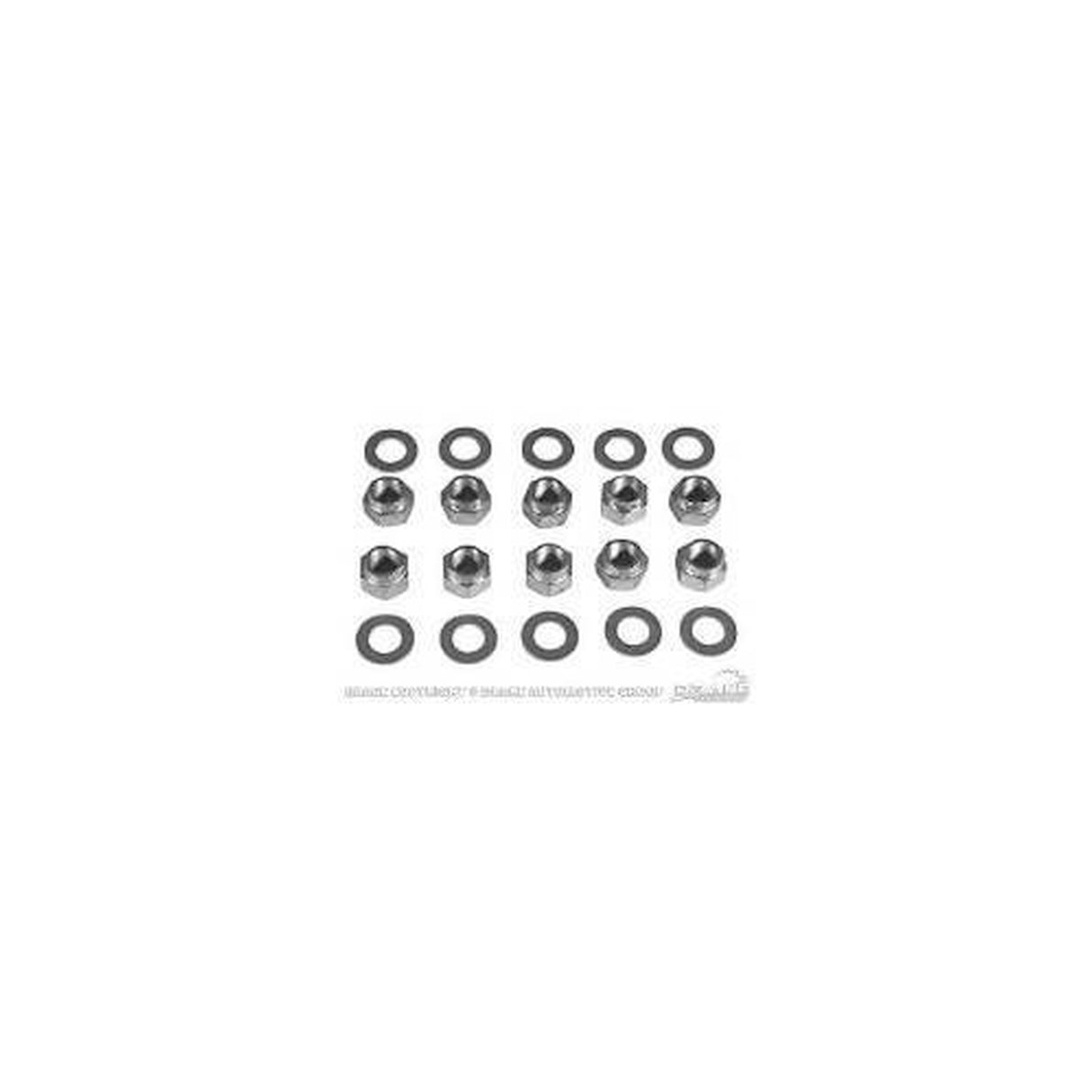 Scott Drake Rear End Housing Nut And Washer Kit (20 Piece) - MDK001