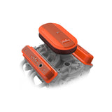 Holley 120-403 Vintage Series Oval Air Cleaner - Factory Orange Machined