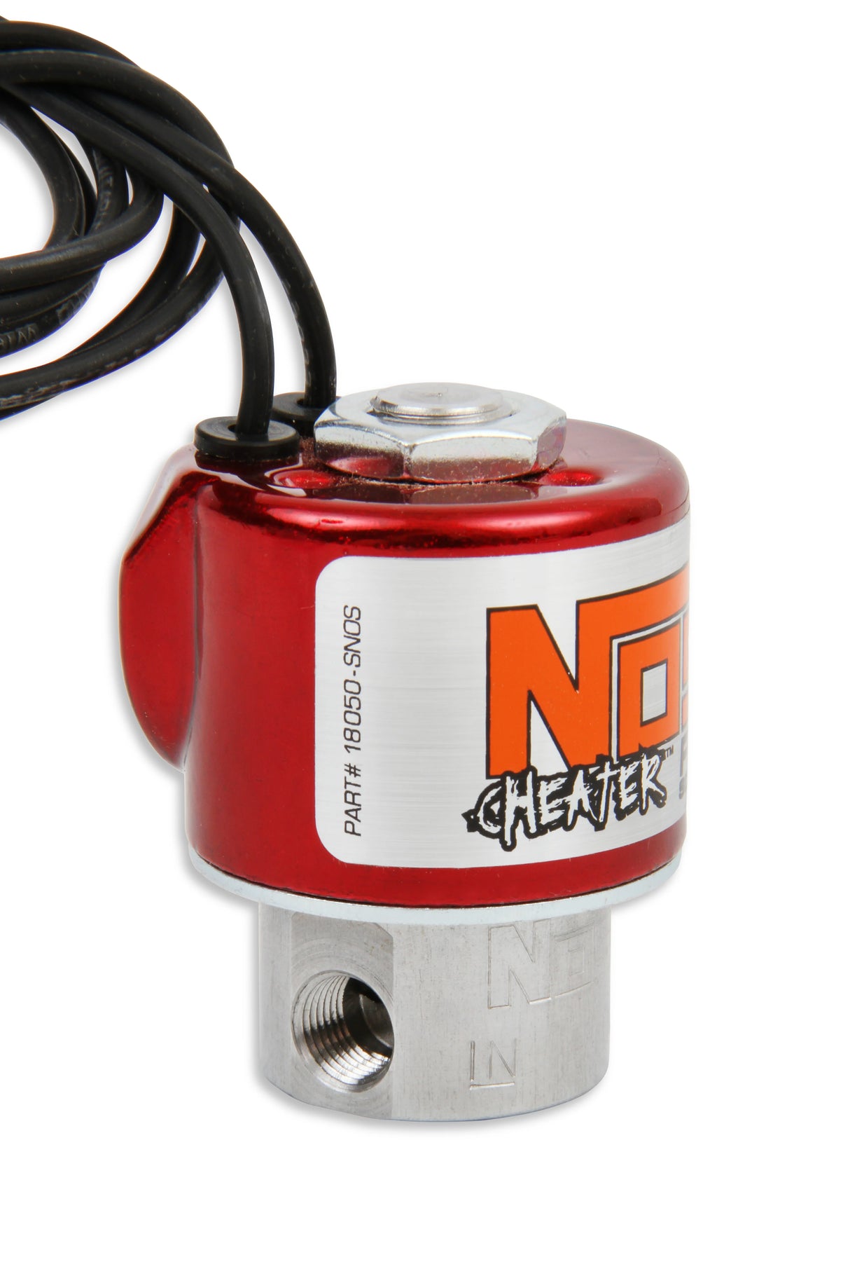 NOS Fuel Solenoid - Red - 18050NOS