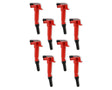 MSD Ignition Coil - Ford F-Series - 6.2L V8 - Red - 8-Pack - 82748