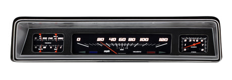 Classic Instruments Velocity Black 1966-67 Nova Package - NO66VSB