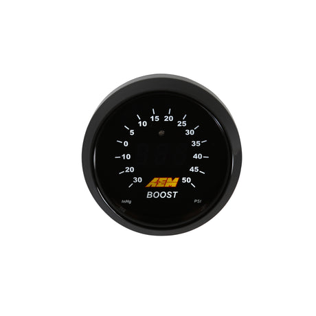 AEM Classic Digital Hi-Boost Gauge Kit - 30-4408