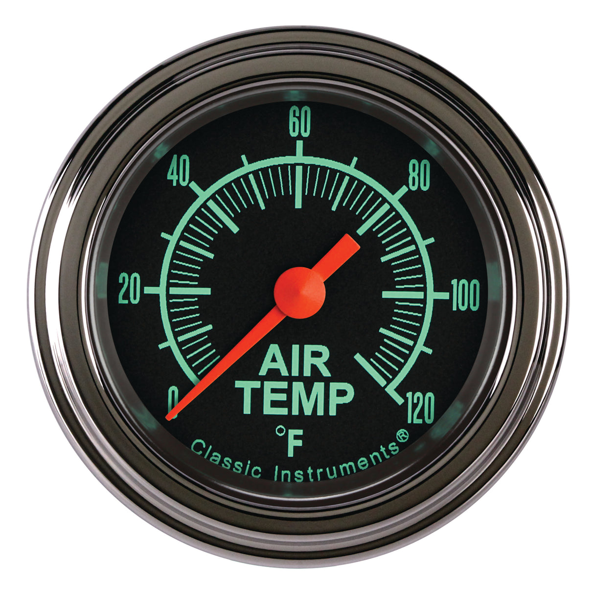 Classic Instruments G/Stock 2-1/8" Outside Air Tempature Gauge - GS199SLF