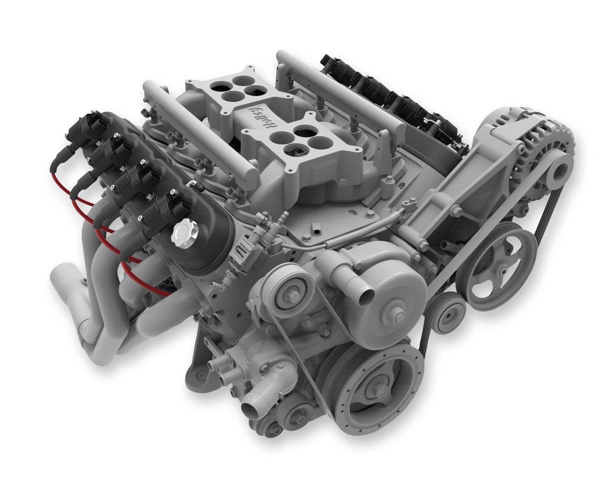 Holley 241-112 Tall LS Valve Covers - Satin Black