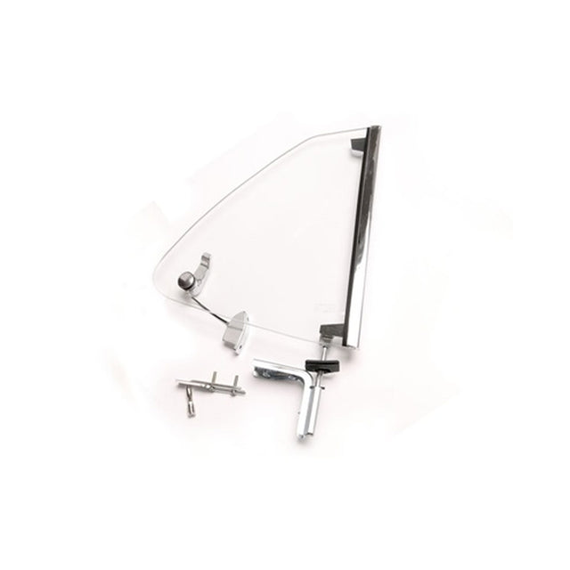 Scott Drake Quarter Glass Assembly, Clear, Passenger Side - C9ZZ-6321410-K