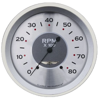 Classic Instruments All American 4-5/8" Tachometer Gauge - AW71SRC