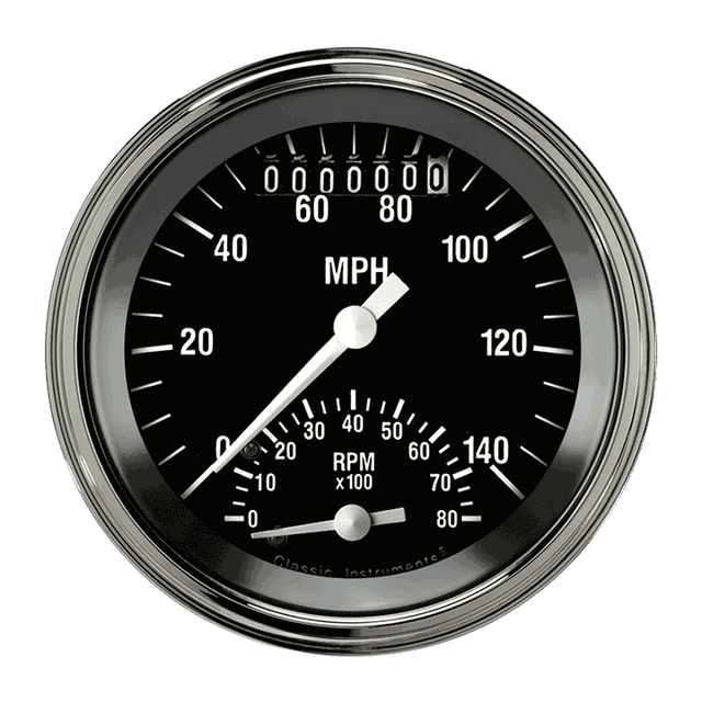 Classic Instruments Hot Rod 3 3/8" Ultimate - HR20SLF