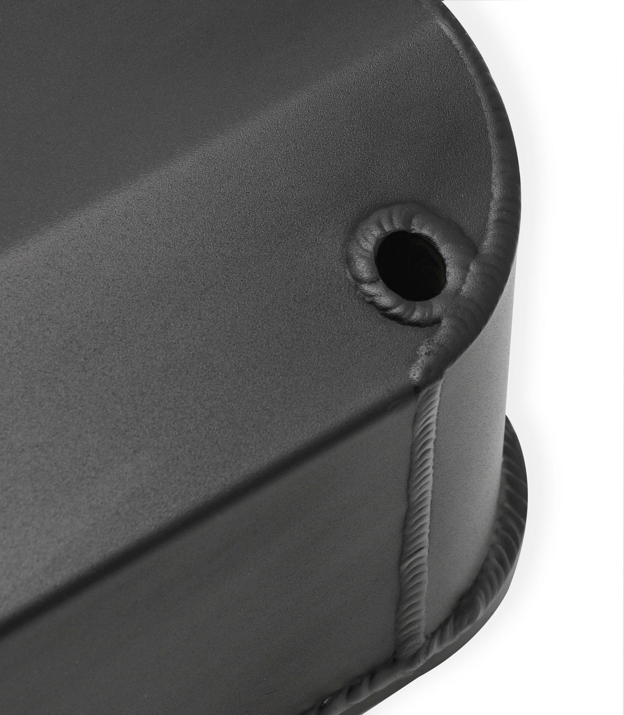 Holley 890007B Sniper Valve Cover - Fabricated Aluminum - Ford Big Block - Black Finish