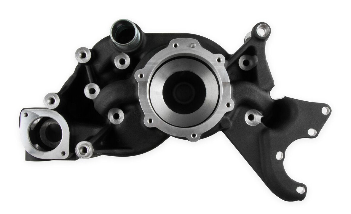 Holley 97-224 LS COOLING MANIFOLD BLACK-A/C Delete