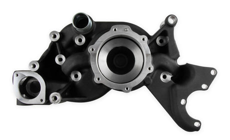 Holley LS COOLING MANIFOLD BLACK-A/C Delete - 97-224