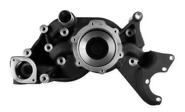 Holley 97-224 LS COOLING MANIFOLD BLACK-A/C Delete