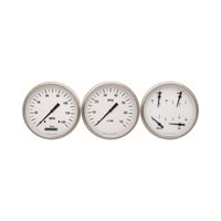 Classic Instruments White Hot Three Gauge Set - WH53SLF