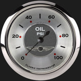 Classic Instruments All American 2 5/8" Oil Pressure Gauge - AW381SRC