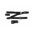 Scott Drake 3-Point Seatbelt Black with Lap Retractor, Concours - SB-3P-BK-68-C