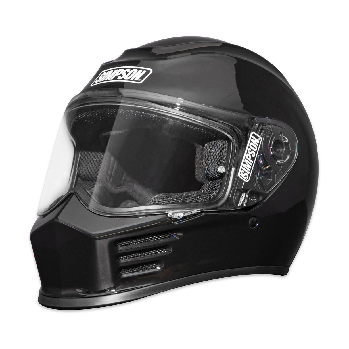 Simpson Motorcycle Speed Bandit Helmet - Black - Quad Extra Large - SPB4X2