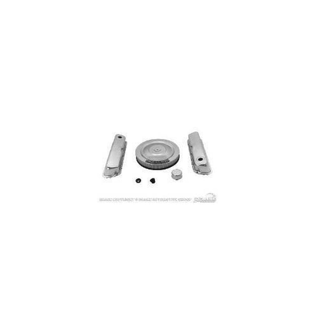 Scott Drake Engine Dress Up Kit,Chrome - C5ZZ-6980