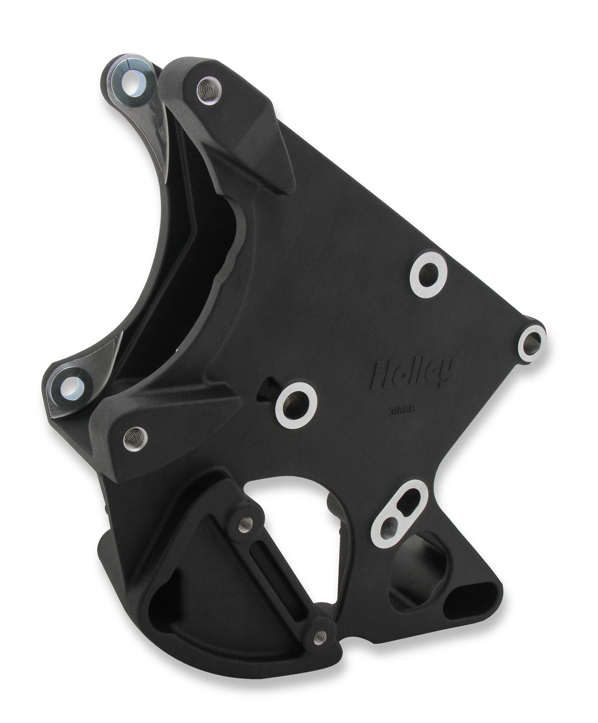 Holley 20-131BK LS/LT High-Mount Accessory Drive Bracket - A/C, P/S & Alt Brackets - works with R4 compressor