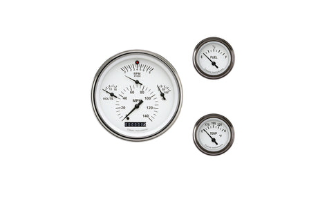 Classic Instruments Tetra Series, White - TE01WSLF