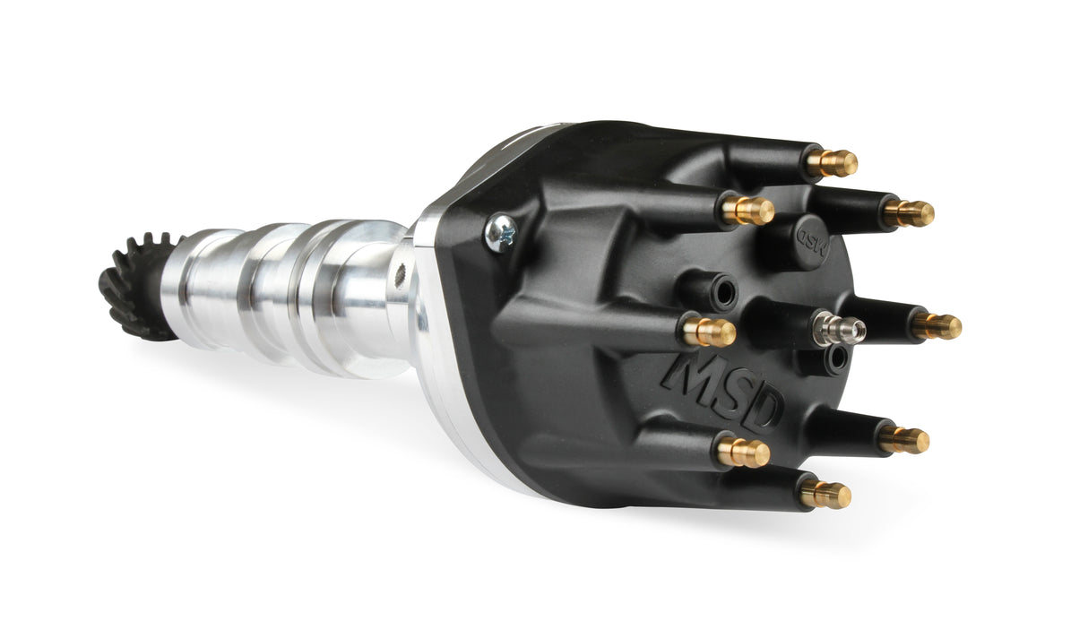 MSD Pro-Billet Cam Sync Distributor, Ford FE, Steel gear - 2363