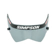 Simpson Safety Kingsnake SA2025 Chrome Mirror Shield - 89806