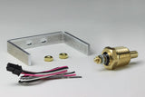 Classic Instruments Velocity White 2-5/8" Short Sweep Water Temp Gauge - VS226WAPF-08