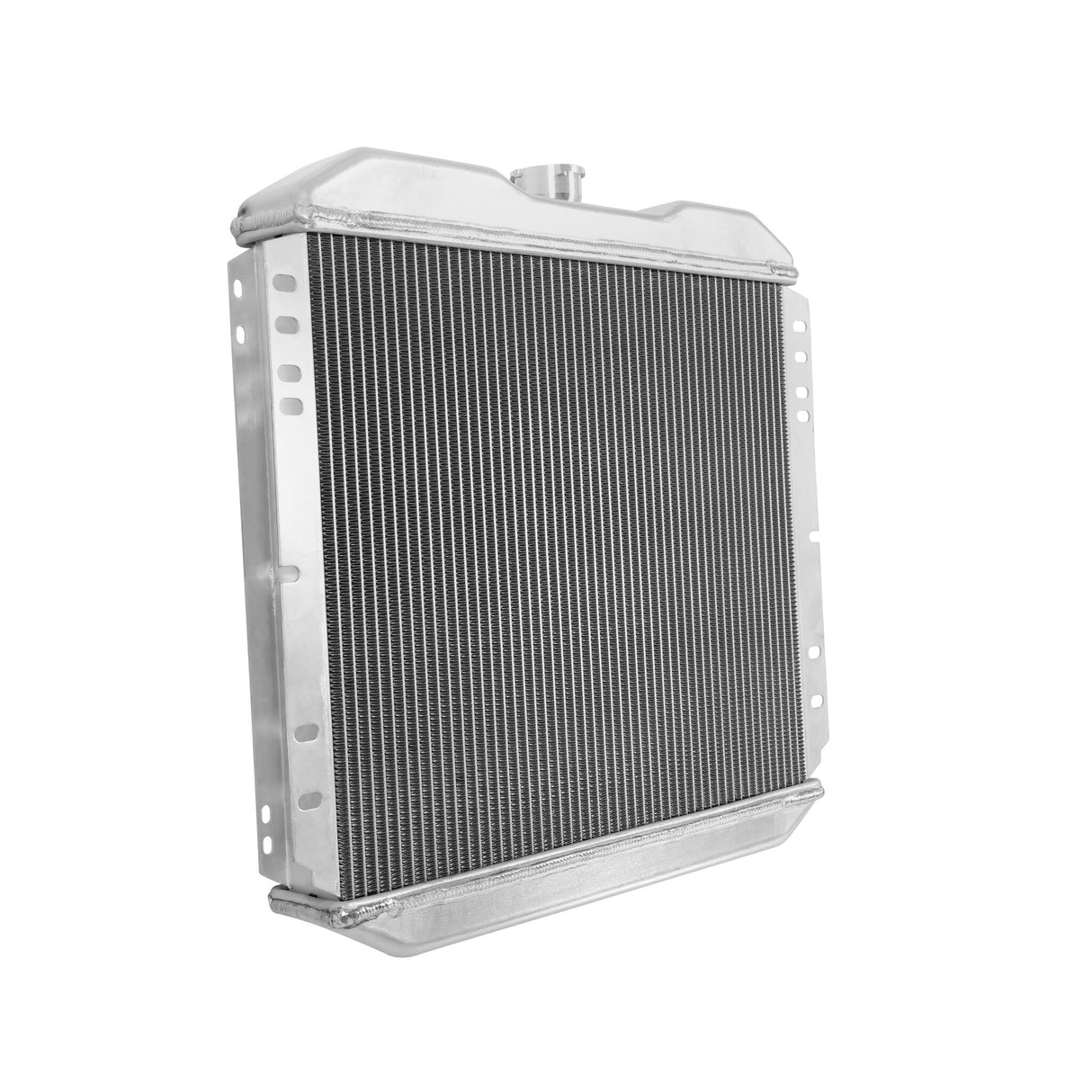 Scott Drake 2 Row Down Flow Aluminum Radiator - 340-2AL