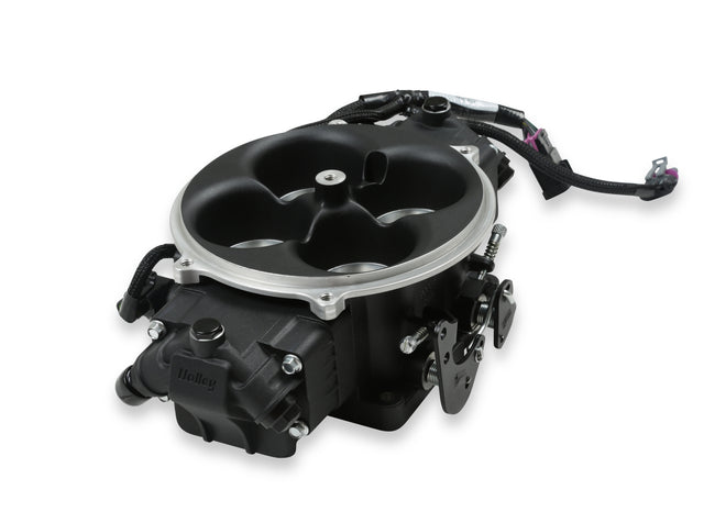 Holley EFI Terminator X Stealth 4500 Service Throttle Body - Black - 534-304